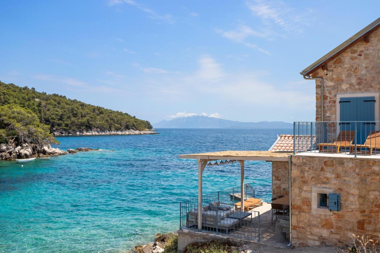 La Villa Bleue Secluded Eco Beach Villa Hvar Island Zastražišće Zewnętrze zdjęcie