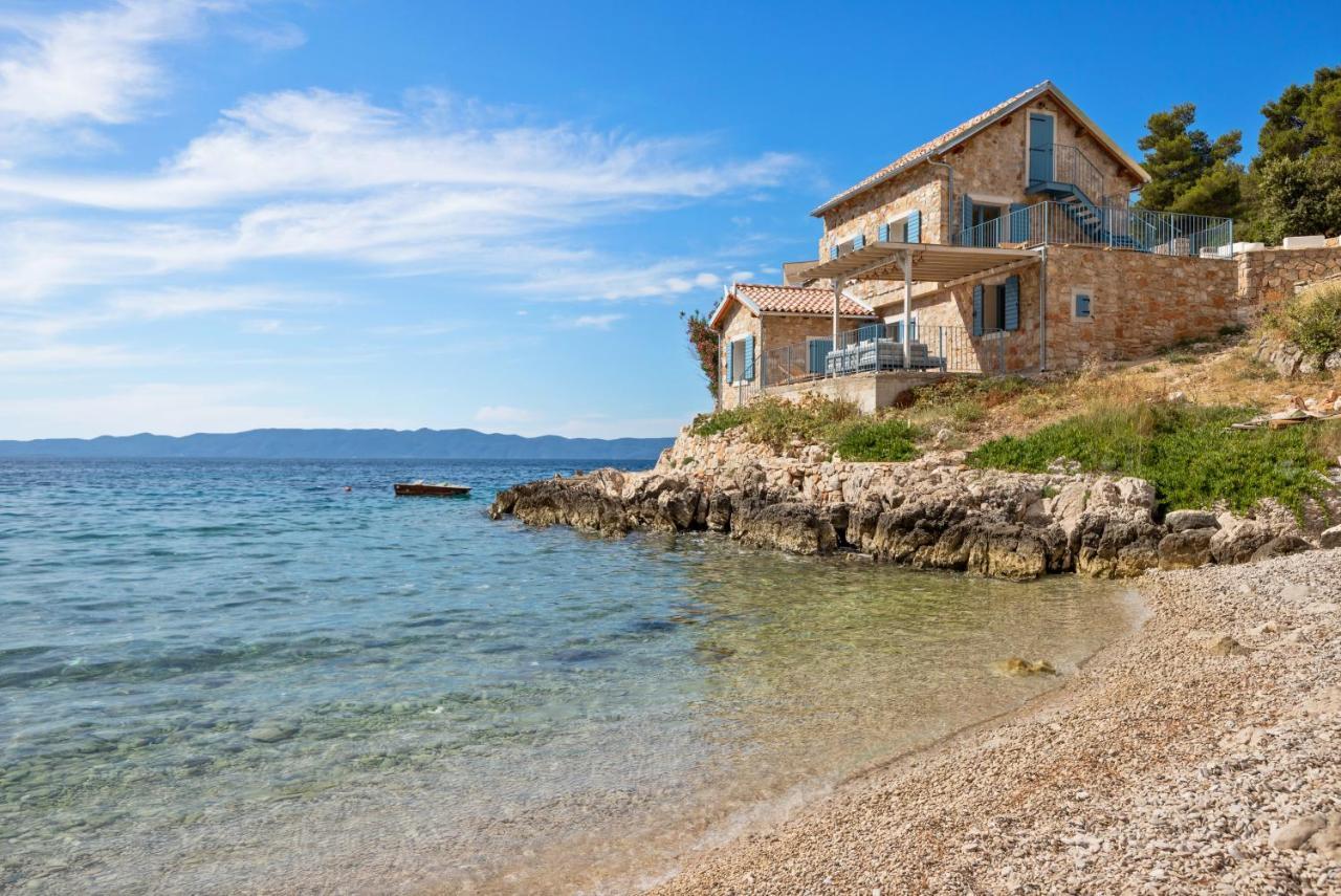 La Villa Bleue Secluded Eco Beach Villa Hvar Island Zastražišće Zewnętrze zdjęcie