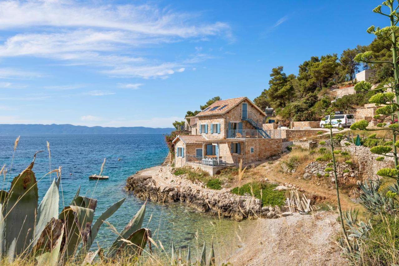 La Villa Bleue Secluded Eco Beach Villa Hvar Island Zastražišće Zewnętrze zdjęcie