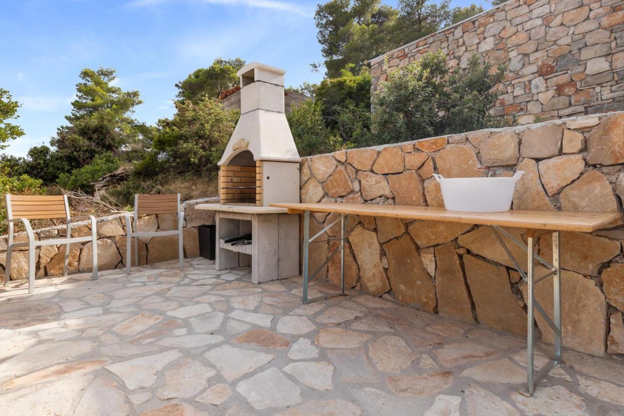 La Villa Bleue Secluded Eco Beach Villa Hvar Island Zastražišće Zewnętrze zdjęcie